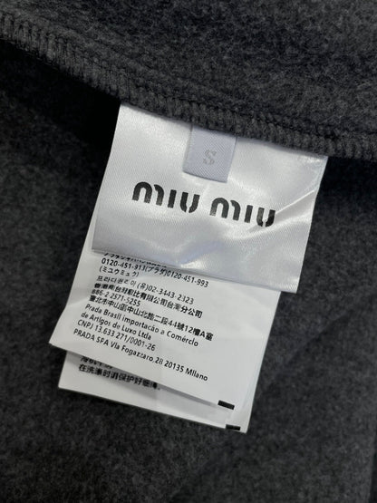 Grey Fleece Zip Jacket