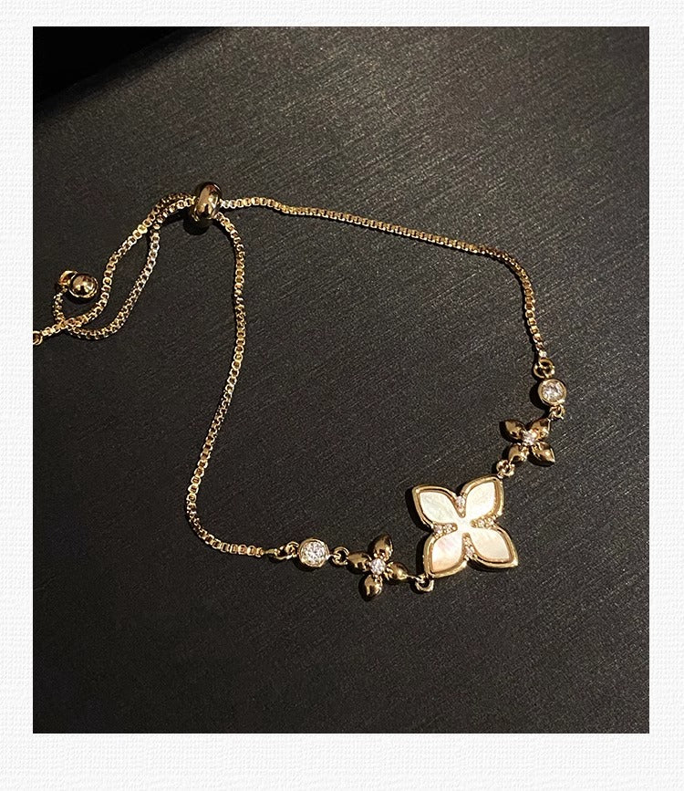 Pavé Screw Bangle Bracelet