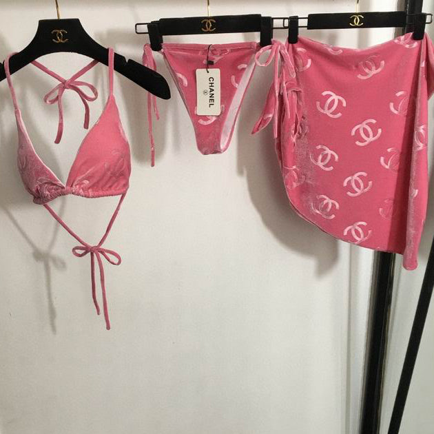 Monogram Rose Bikini