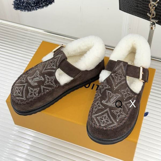 Cozy Shearling Clogs