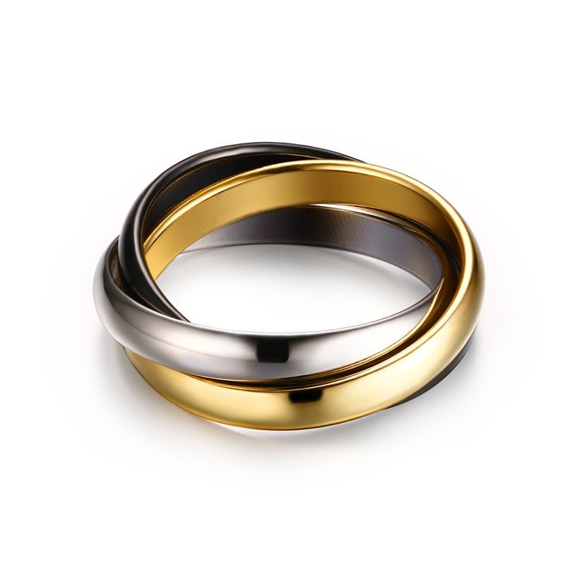 Trinity Interlocked Ring