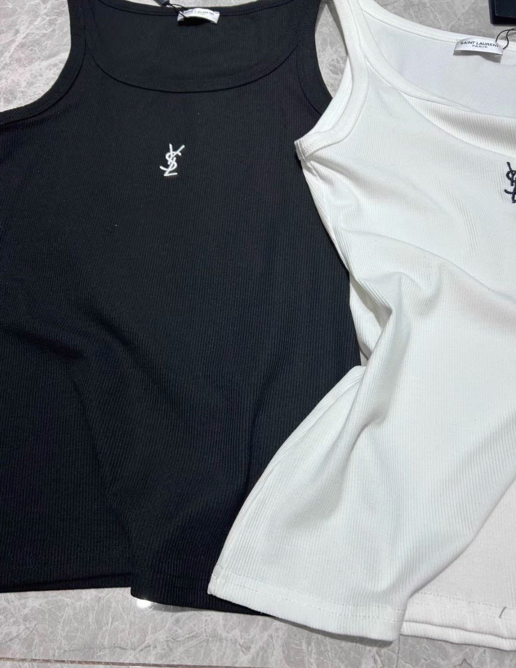 Ribbed Sleeveless Tank Top