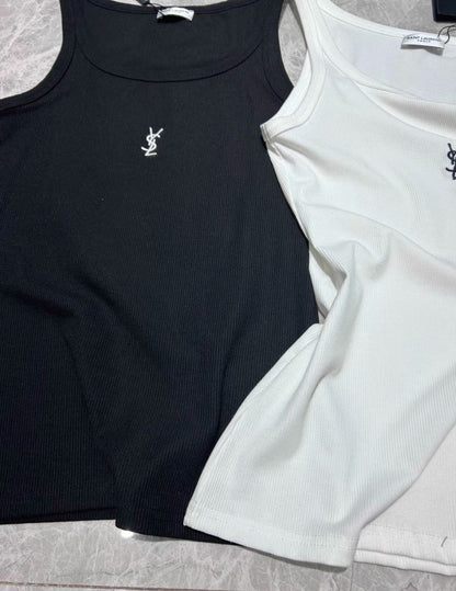 Ribbed Sleeveless Tank Top