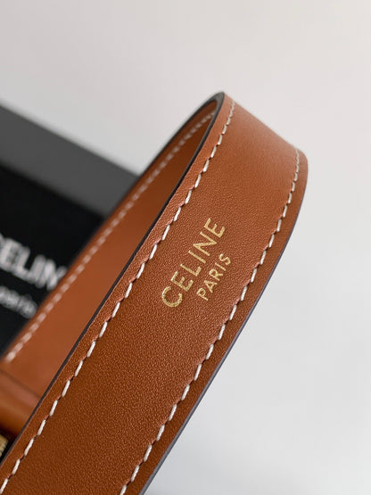 Calfskin Triomphe Shoulder Bag