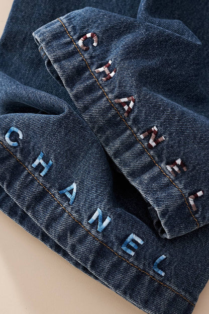 CC Straight Denim Jeans