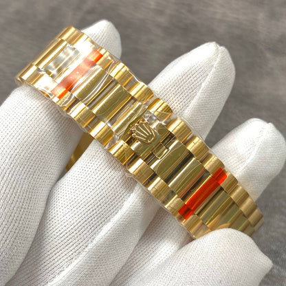 Green Gold Dial Automatic Watch 36 mm