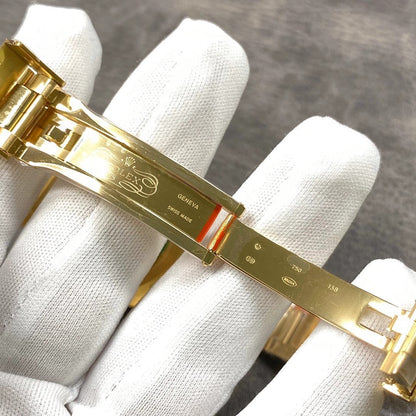 Gold Green Dial Automatic Watch 40 mm