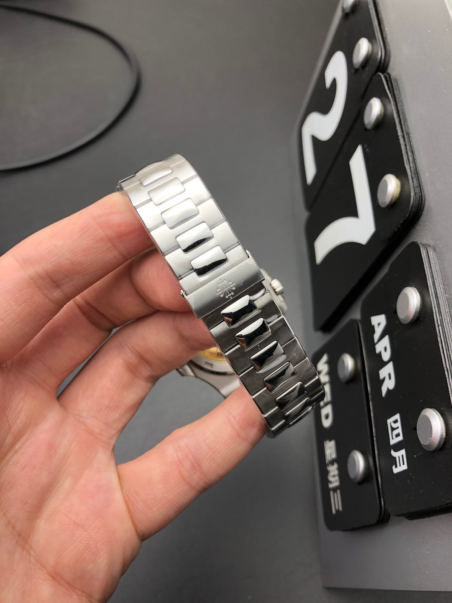 Ice Blue Dial Stainless Steel Watch 40 mm