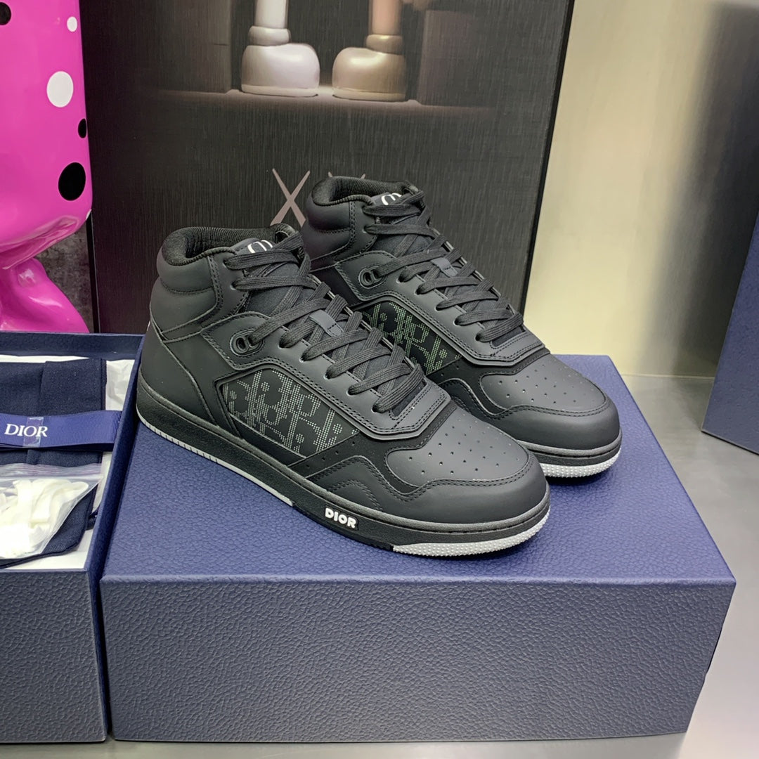 Velcro High-Top Sneakers