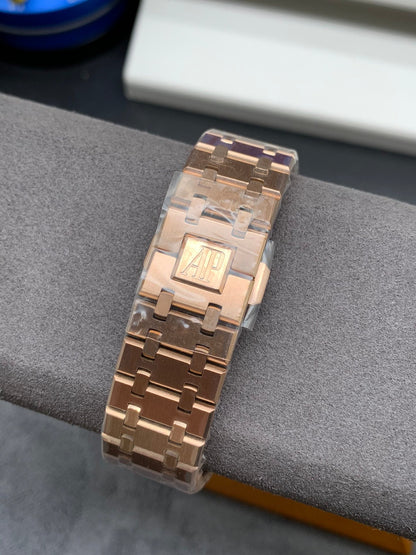 Rose Gold Chronograph Automatic Watch 41 mm