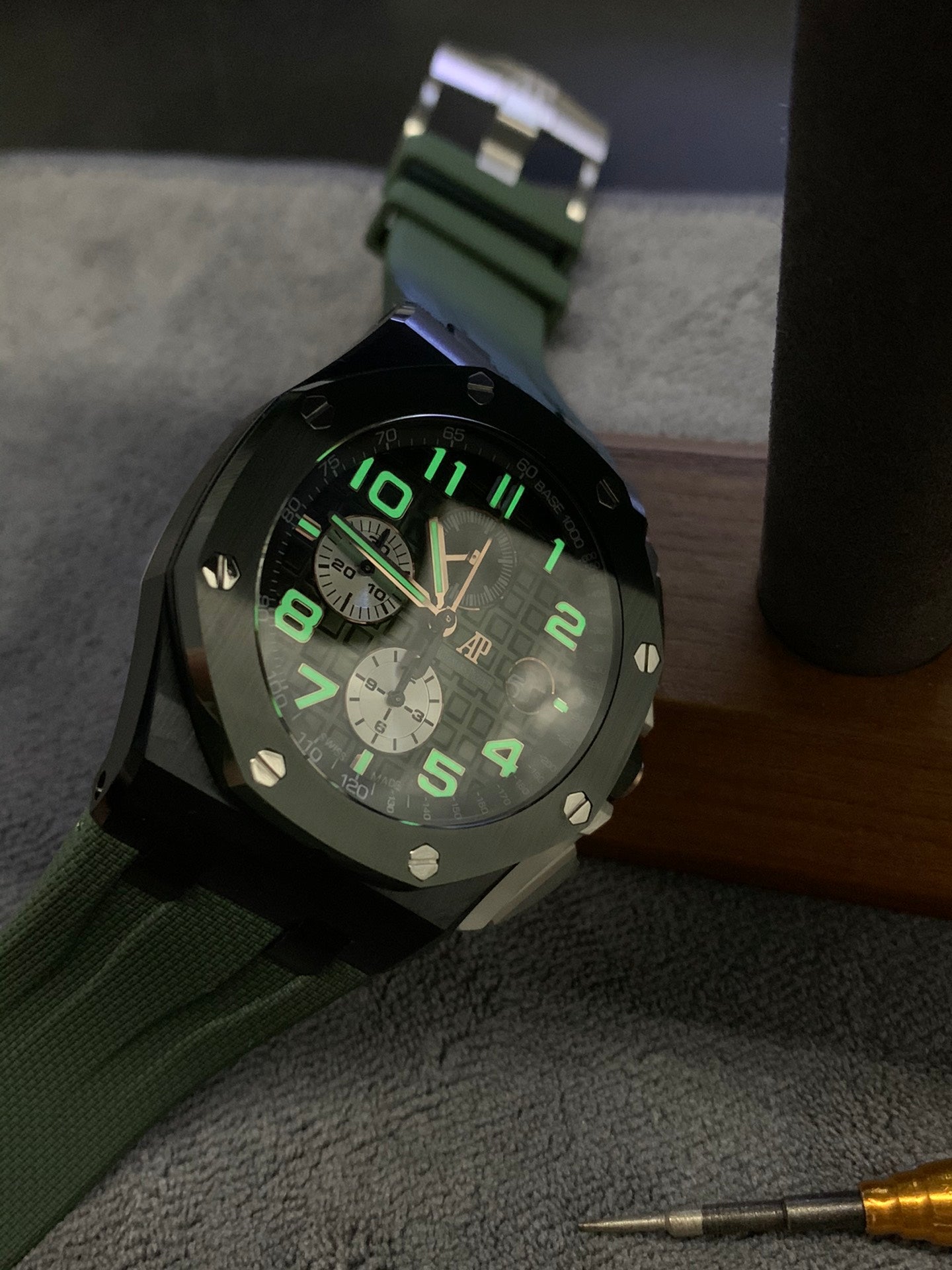 Skeleton Chronograph Automatic Watch 44 mm