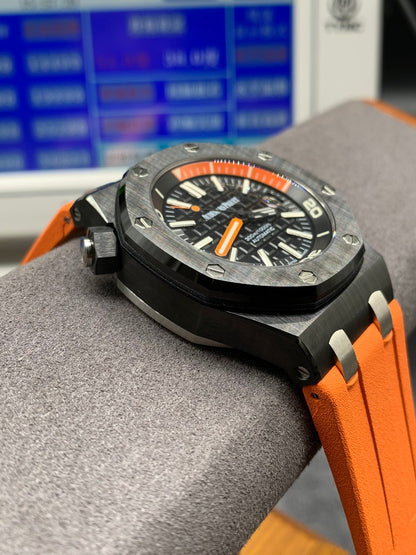 Black Ceramic Diver Automatic Watch 42 mm