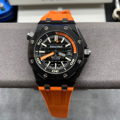 Black Ceramic Diver Automatic Watch 42 mm