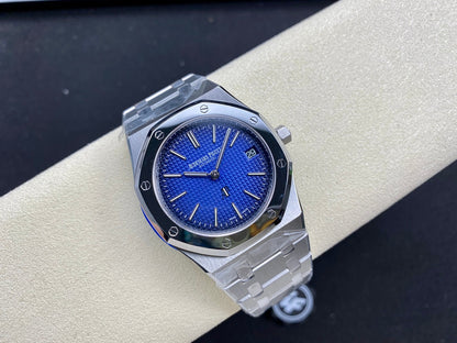 Blue Smoke Dial Automatic Watch 39 mm