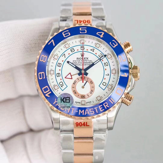 Blue Ceramic Bezel Automatic Watch 44 mm