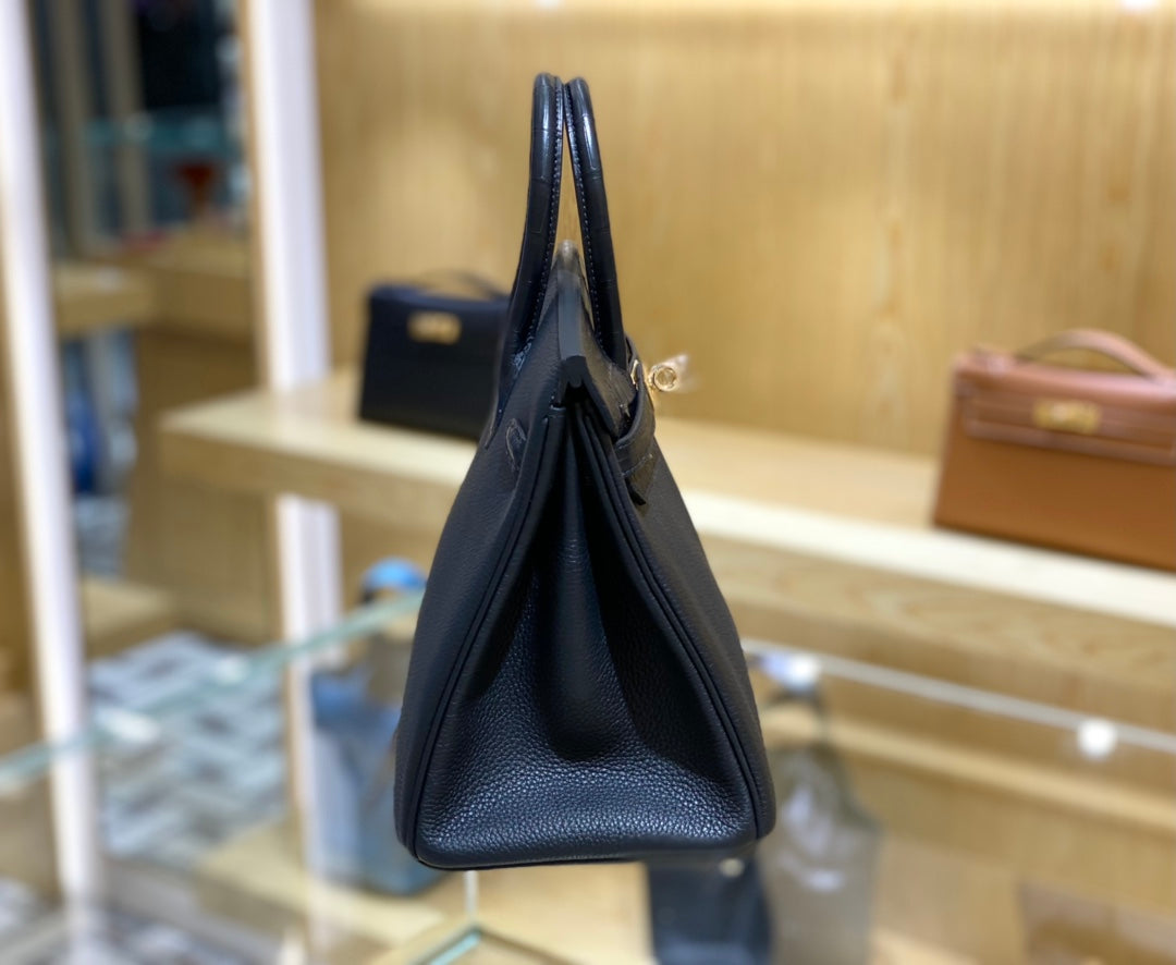 25 Crocodile & Togo Matte Bag