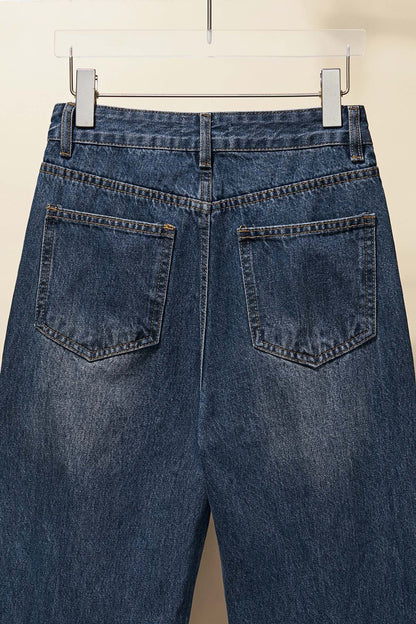 CC Straight Denim Jeans