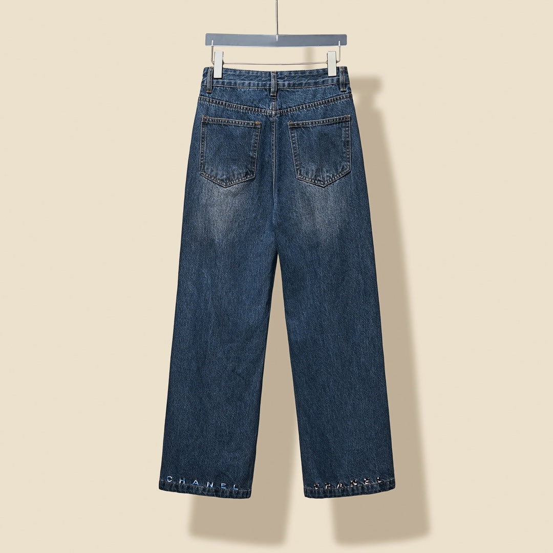 CC Straight Denim Jeans