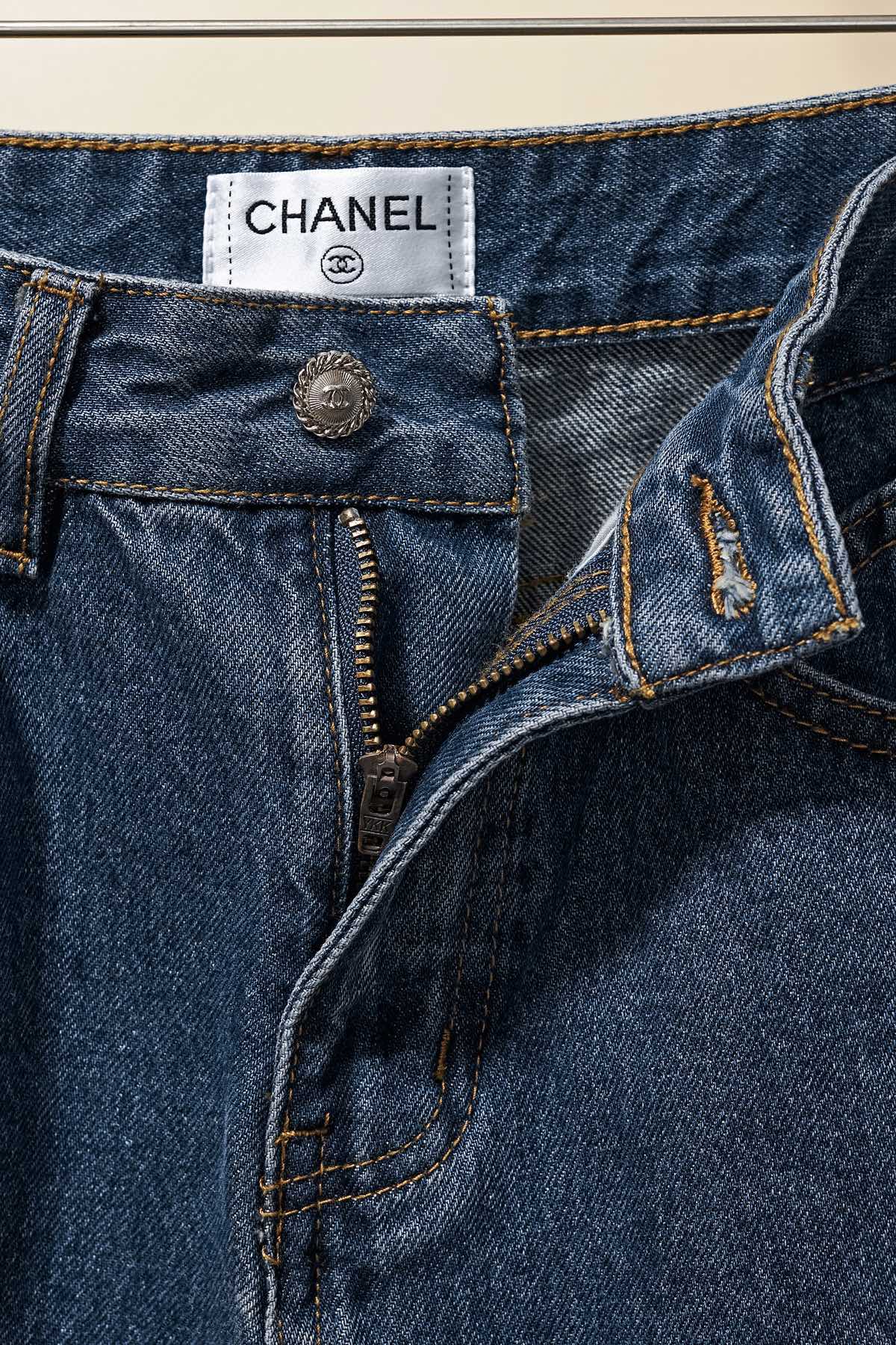 CC Straight Denim Jeans