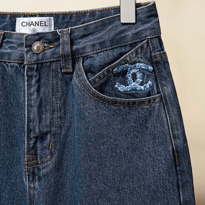 CC Straight Denim Jeans