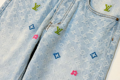 Straight Denim Jeans