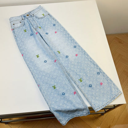 Straight Denim Jeans