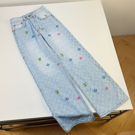 Straight Denim Jeans