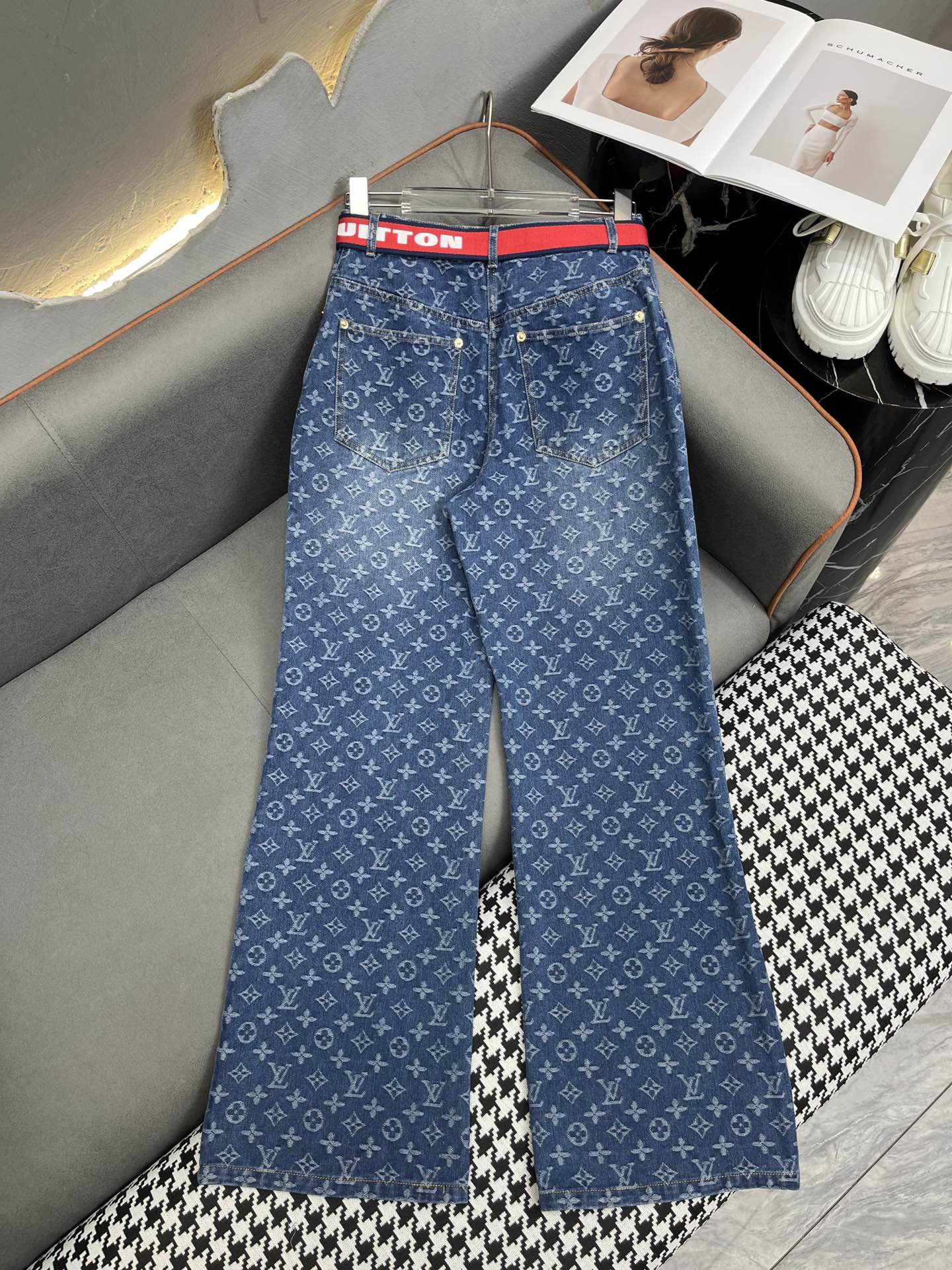 Straight Denim Jeans