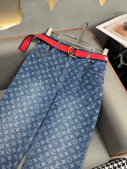 Straight Denim Jeans