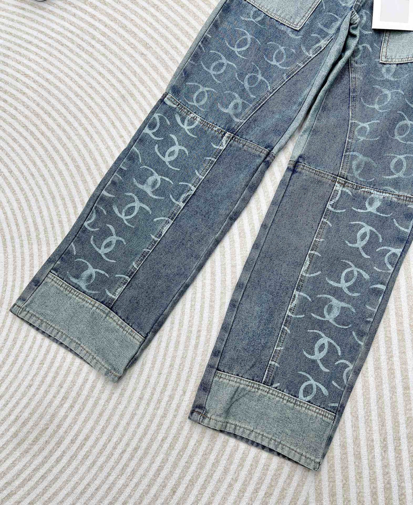 CC Straight Denim Jeans