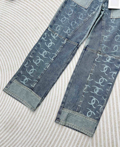 CC Straight Denim Jeans