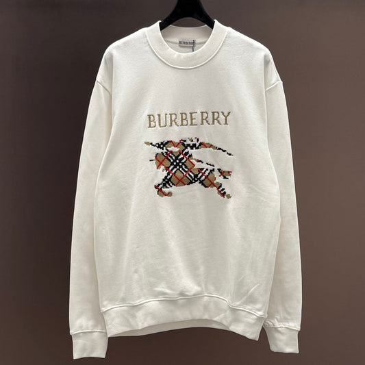 Embroidered Mosaic Sweatshirt