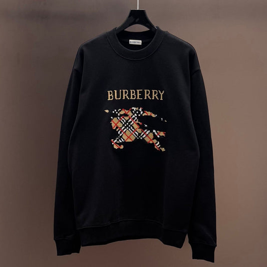 Embroidered Mosaic Sweatshirt