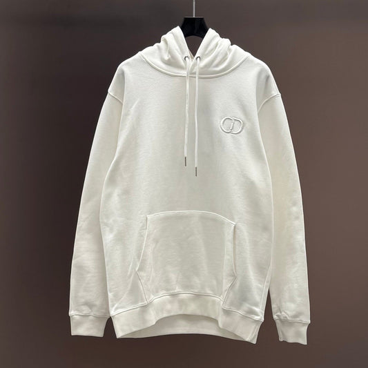 Embroidered Hooded Sweatshirt